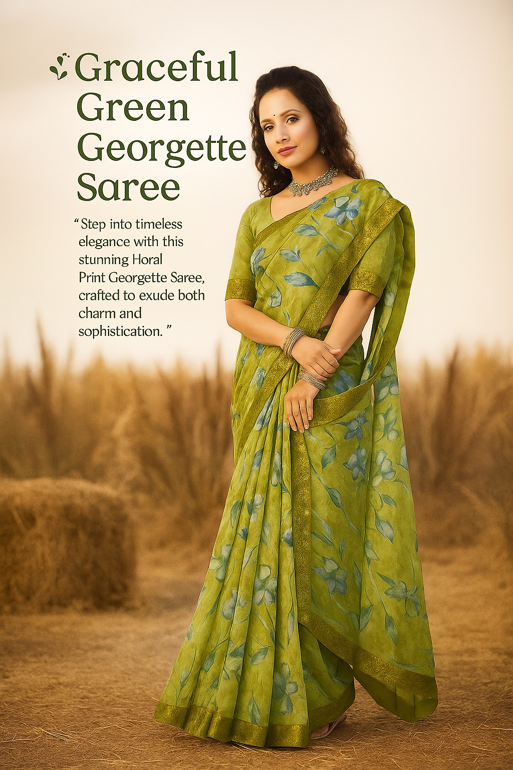 Georgette Saree