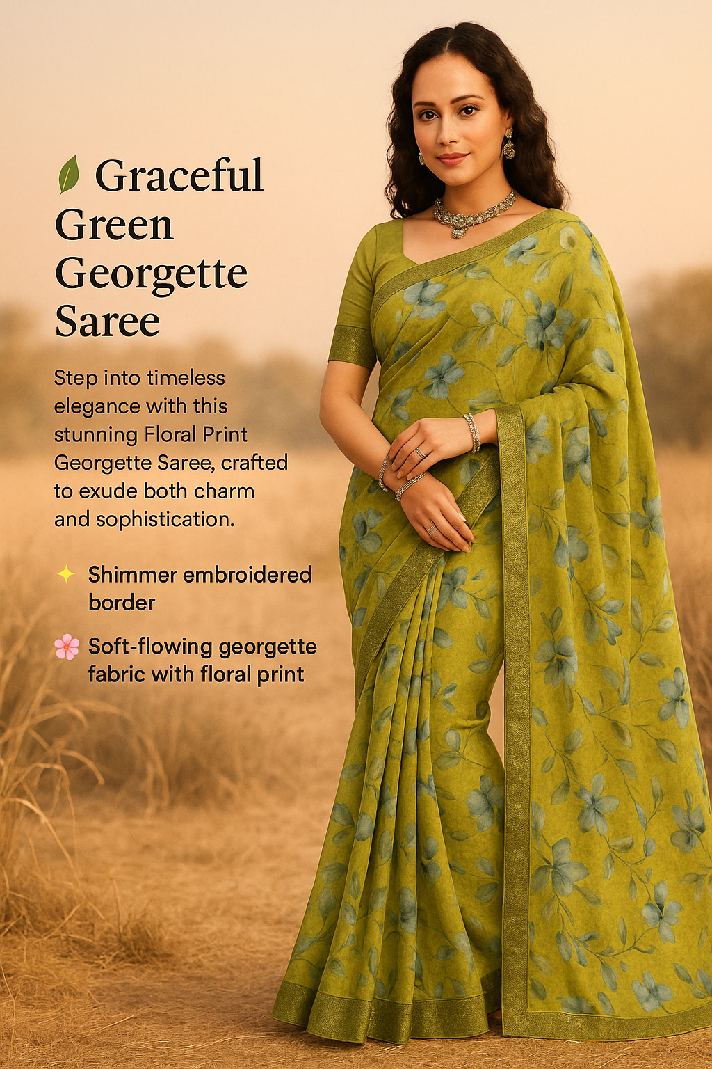 Georgette Saree