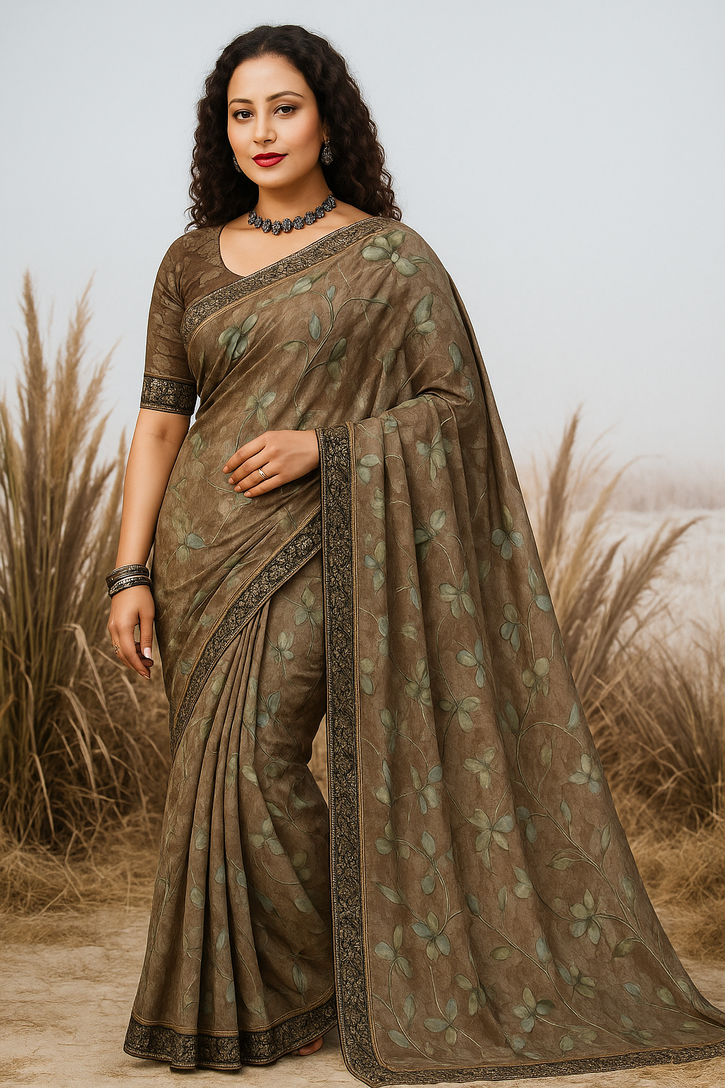 Georgette Saree