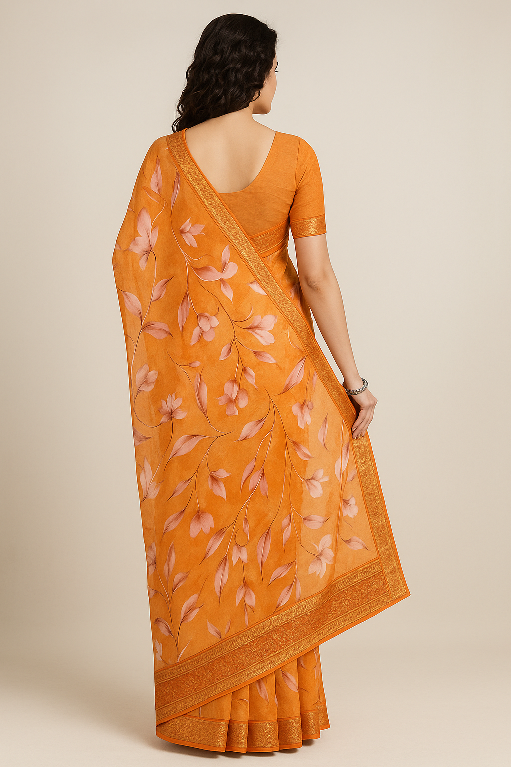 Georgette Smooth Saree