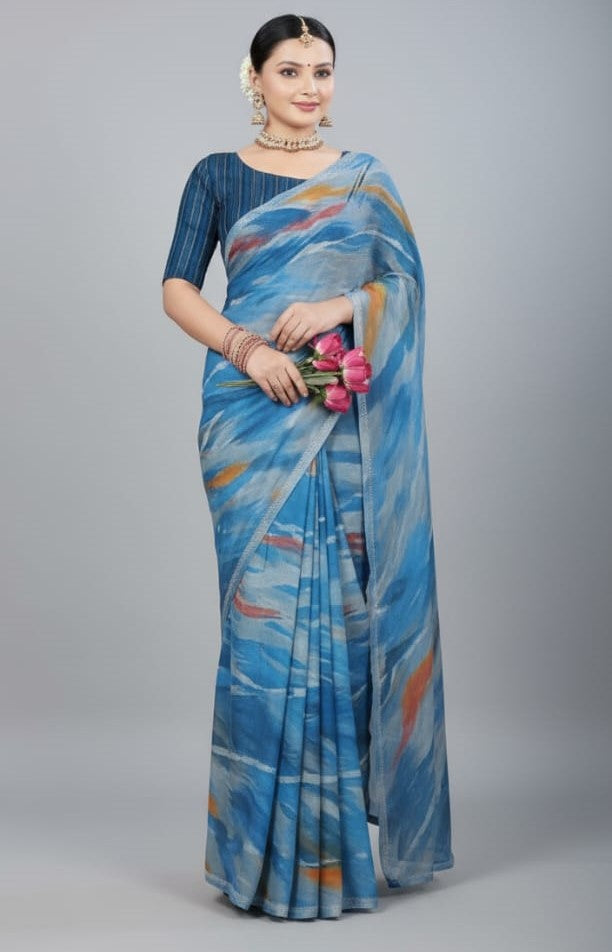 Georgette saree