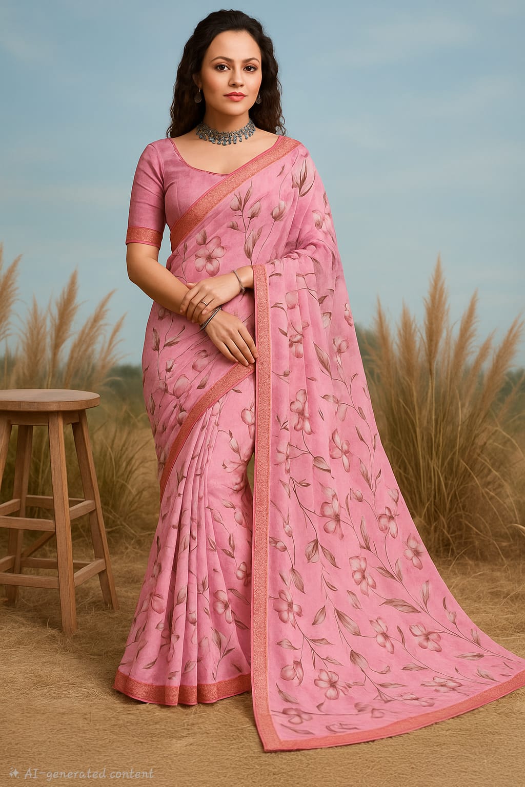 Georgette Saree